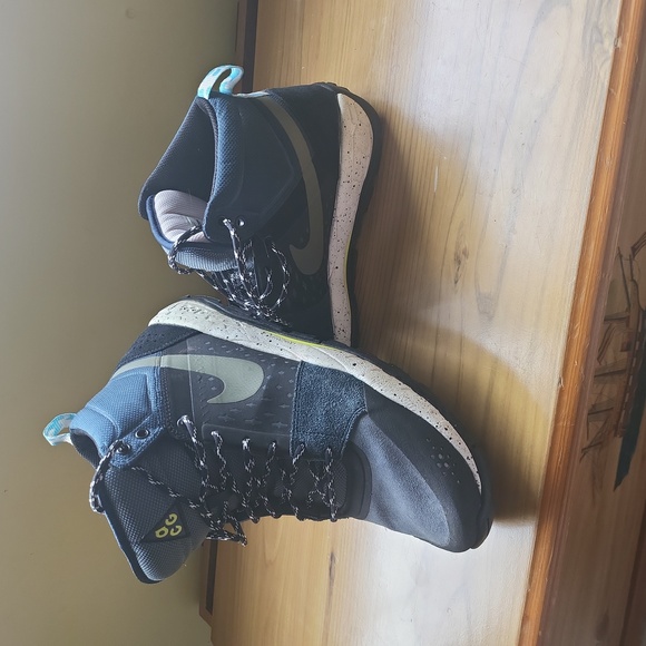 Rare Nike #599660-440 Men’s Air Alder Mid 'Midnight Navy - Picture 2 of 4